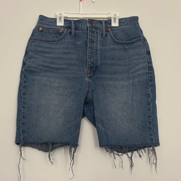 Madewell Pants - Madewell Blue Denim Shorts